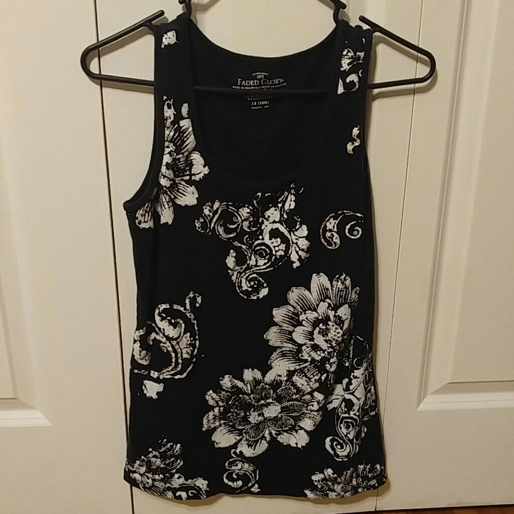 Floral tank top